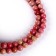 Beads made of natural stone "Rodonite" set of 90 pcs., Size 1 pc. - 4 mm