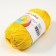 Yarn "Children's Cotton" 100%Mercerized cotton 330m/100g (12-yellow)