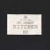 Ethel towel Kitchen 40x70 cm, central black, 100% HL, sarzha 220 g/m2