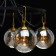 Hamburg chandelier, size 93x53x93 cm, 320W 8xe27 IP 20