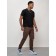 Cargo jeans men, size 44, brown color