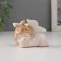 Souvenir Ceramics "Baby-Angel with a bow sleeps" 6x4x5 cm