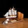 Set of desktop "Dream ship" with a stand for pens, 15 x 22 x 7 cm
