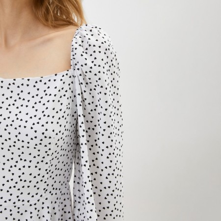 Women's dress Mist p. 46, white-3