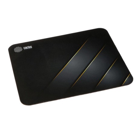 Cactus Gold Geometry, 300x250x2 mm mouse mat, black-1