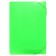 Folder Carder Calligrata Neon 6 department. A4 plastic 0.7mm light green. Cut in color