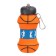 Water bottle, 550 ml, basketball ball, folding, 18 x 8.7 cm