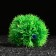 The artificial aquarium "ball" plant, with a spray, 10 x 10 cm