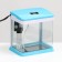 The Seastar HX-180F Aquarium includes: LED lamp, filter, 3.5 l, blue