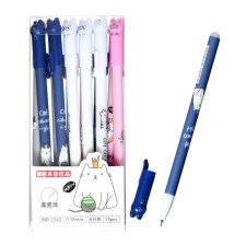 Gel handle with erased ink Calligrata, 0.38mm, blue rod, Cat 