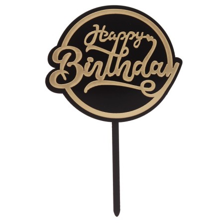 Topper "Happy Birthday"