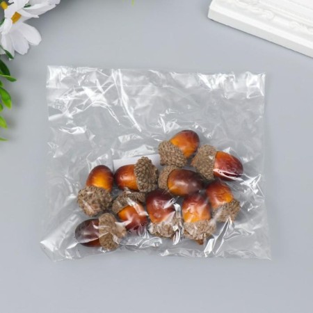 Decor for creativity "Acorus" set 10 pcs 2.7x2 cm-3