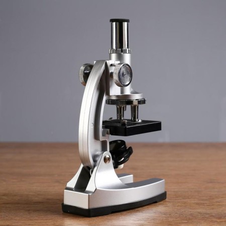 Microscope, increase in an increase of 450x, 200x, 100x, with backlight, 2AA-4