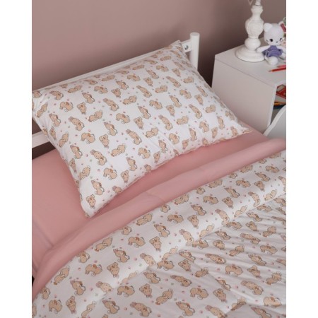 Children's kit with Funny Kids blanket, size 160x220 cm, sheet 90x190 cm, 50x70 cm