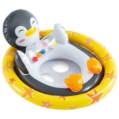 Circle for swimming "animals", with a seat, from 3-4 years old, color mix, 59570np intex-4