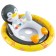 Circle for swimming "animals", with a seat, from 3-4 years old, color mix, 59570np intex