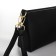 Bag Women's Cross-Bodi with a zipper, black color