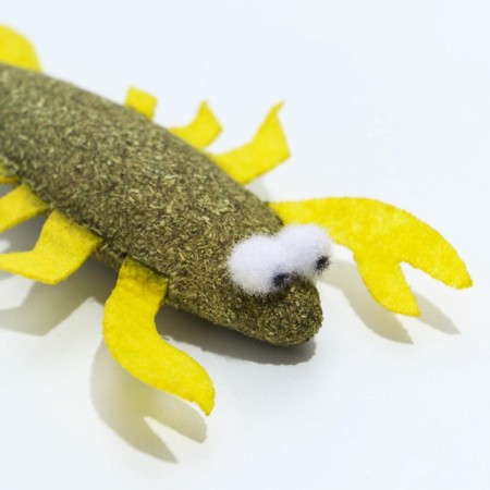 Cat toy "Cancer" from cat mint, 7.5 x 2 cm-2