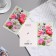 Birthday card!" flowers, butterflies, envelope