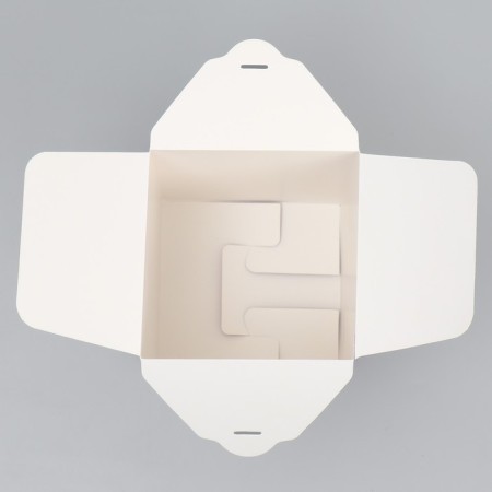 Gift folding box, packaging, "lilac", 12 x 18 x 12 cm-4