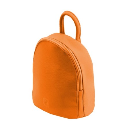 Bag-rugzak (B2829-10140) genuine leather, orange, 1x340x10 cm