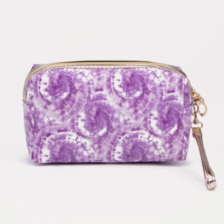 Lightning cosmetic bag, purple color-1