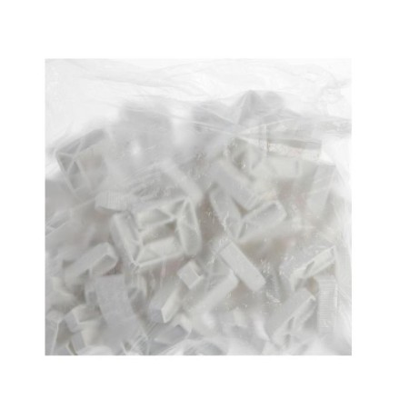 The external tundra corner for the frame of a mosquito net, 42x17 mm, white-1