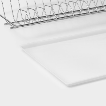 A set of dishwasher with a panel for a cabinet 60 cm, 56.5 × 25.6 cm, zinc-4