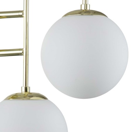Bra Indigo, 13017/2W Gold. 2x40W, E14, 150x300x375 mm, matte white color-3