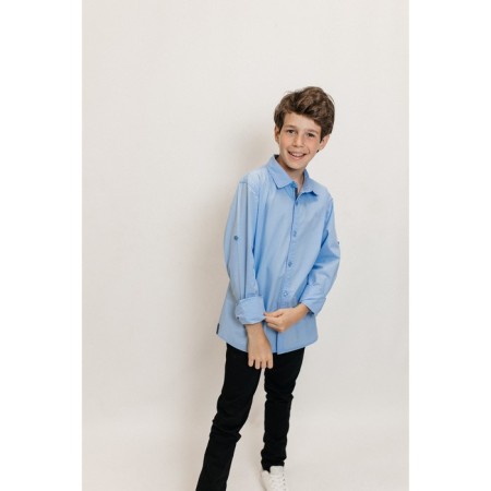 Surchachka upper for ISEE boys, height 146-152 cm, blue color-2