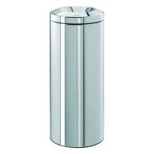 Brabantia garbage urn for fire protection, polished steel color, 30 liters