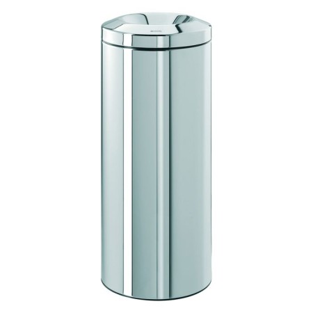 Brabantia garbage urn for fire protection, polished steel color, 30 liters