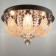Svetogor chandelier "Türkiye" 4x60W E27 LED lighting chrome 40x40cm