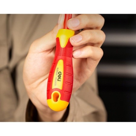 Dielectric screwdriver dieli, slotted, 5.5 x 125 mm, CRV, up to 1000 V-2