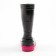 Rubber boots baby, black color+pink, size 31