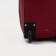 Road bag on wheels, a lightning department, with an increase, an outer pocket, burgundy color