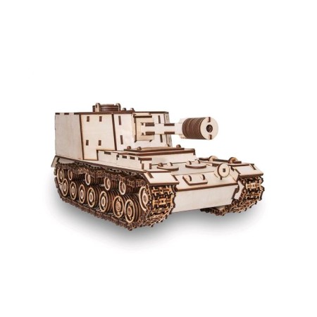 Wooden designer 3D "Sau-212 tank"