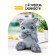 Set for painting from gypsum "kitten", figure height - 8.5 cm, with paints and brush