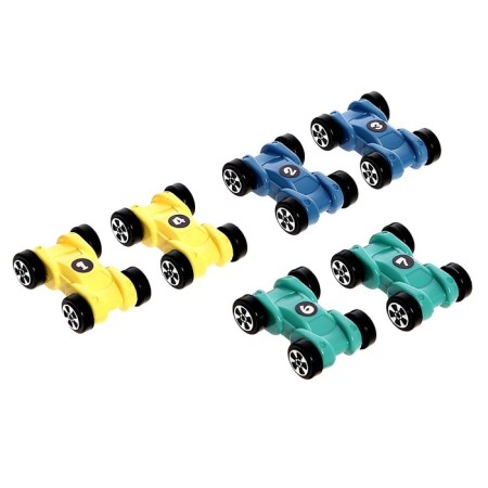Auto tractor developing "Race on the slope", color mix-10