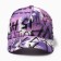 Menku cap with inscriptions, lilac color, rr 58