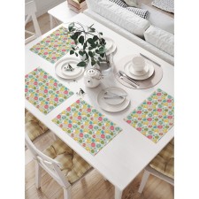 A set of napkins for setting the table 