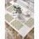A set of napkins for setting the table "Flowers on Easter eggs", rectangular, size 32x46 cm, 4 pcs