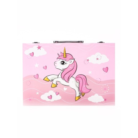 Set for drawing unicorn pink-1