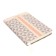 Dated 2025 DATA A5 168 sheets, DEVENTE. Expert, integral cover to leatherette, pocket, perforation, liesse, cream block 70 g/m2, gray