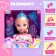 Manekene doll to create hairstyles "Fairytale image"