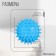 Massage ball Onlytop Blue, D = 7.5 cm