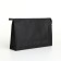 Cosmetic bag with lightning, black color