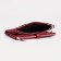 Women's wallet on the button, burgundy color