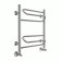 Water towel Terminus "Jupiter" P6, 500x600 mm, lower connection, chrome