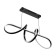 Lamp with PDD "Virgin" LED 150W 3000-6000K Black 80x24x26 cm